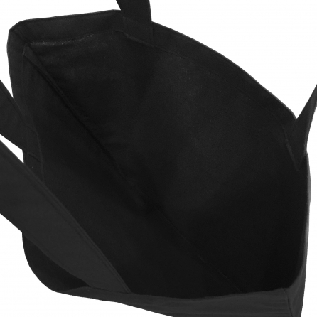 Hímzett táska, cica mintás. Fekete pamut vászon táska macska hímzéssel. Különleges cicás ajándék